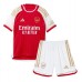 Arsenal Gabriel Magalhaes #6 Domaci Dres za djecu 2023-24 Kratak Rukav (+ Kratke hlače)
