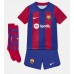 Barcelona Ronald Araujo #4 Domaci Dres za djecu 2023-24 Kratak Rukav (+ Kratke hlače)